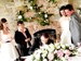 Beautiful church and civil ceremony wedding flowers by The French Touch