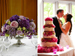 Beautiful wedding floral centrepieces by The French Touch