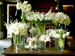 Beautiful wedding floral centrepieces by The French Touch