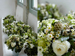 Beautiful wedding floral centrepieces by The French Touch