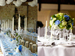 Beautiful wedding floral centrepieces by The French Touch